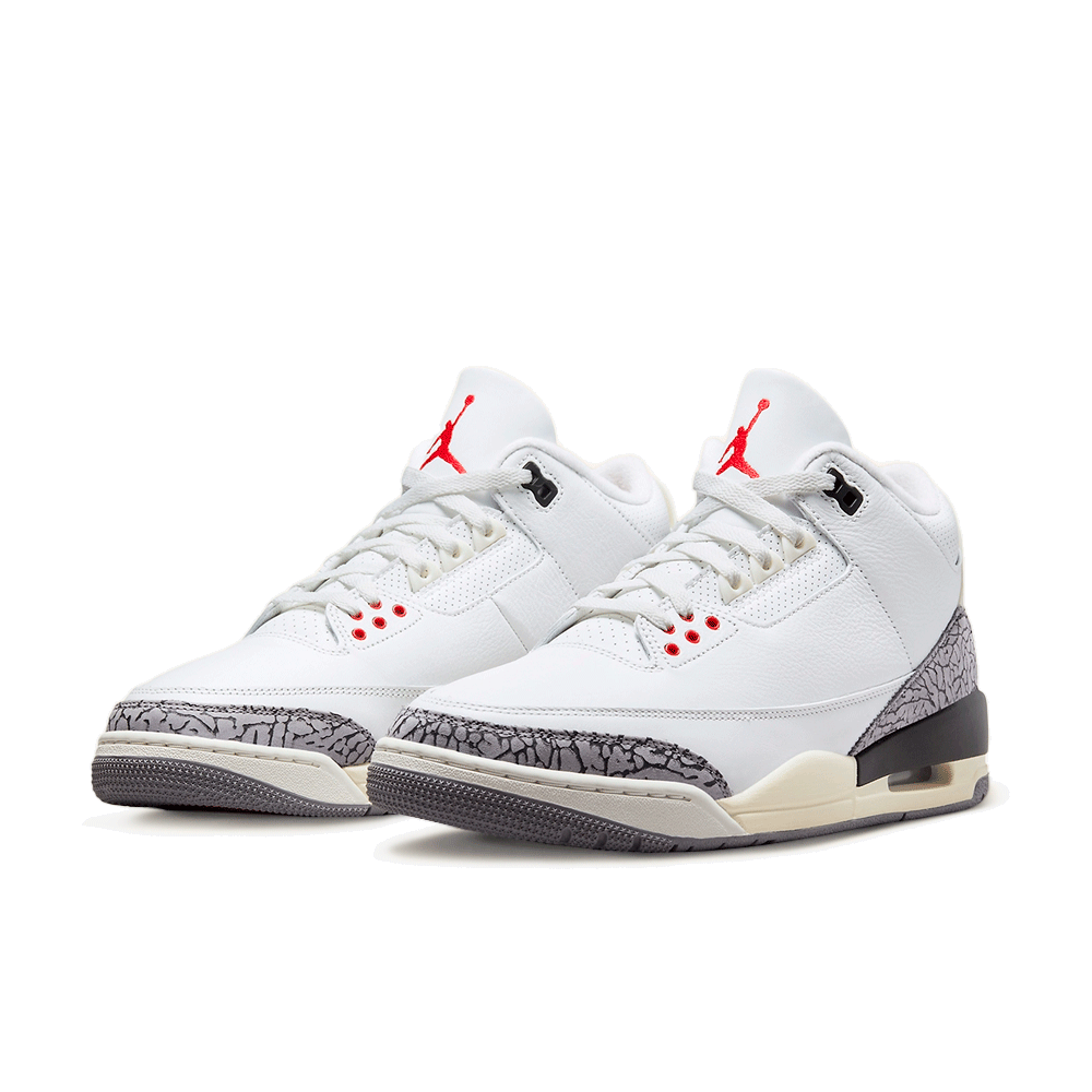 AIR JORDAN 3 RETRO WHITE CEMENT REIMAGINED